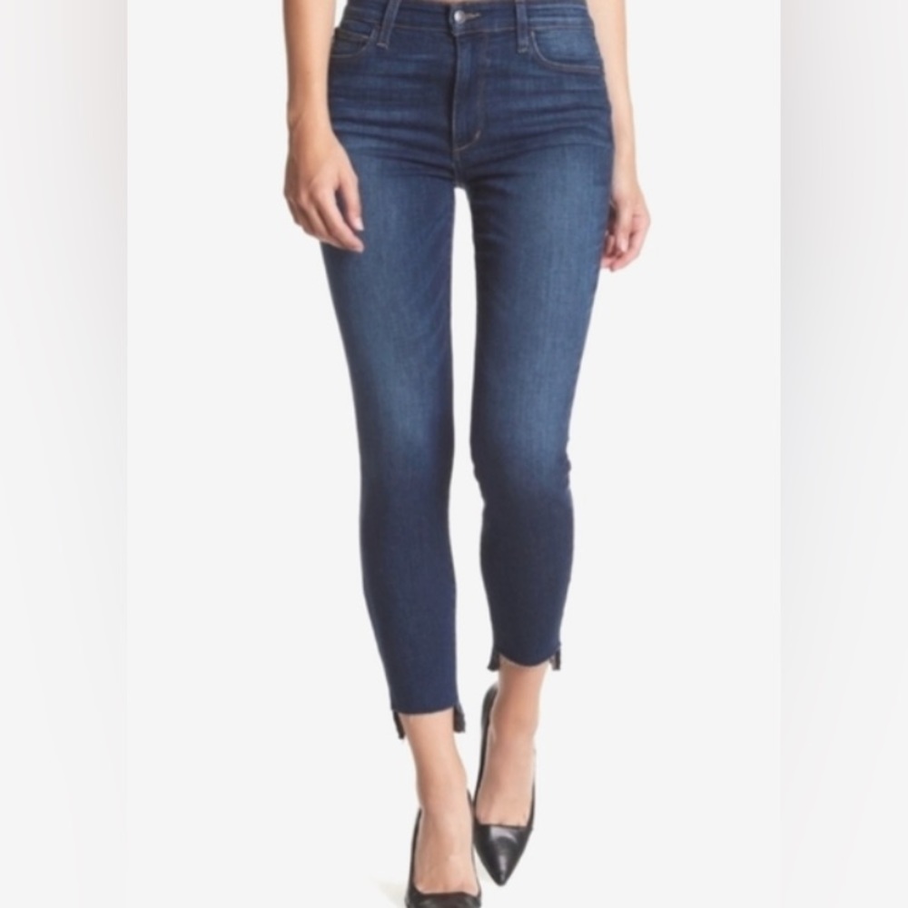 Joe's Emmy High Rise Skinny Ankle step frayed hem Jeans Women’s Size 29
